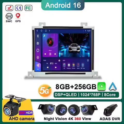 8.4 inch Android 16 For Dodge Charger Challenger 2015-2019 Car Radio Player Multimedia GPS Radio Rep