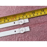 LED TV ASANZO 24 25 INCH AND OTHER NEW MODELS SET OF 2 BARS EACH BAR 6 BULBS 3V, LENGTH 44cm