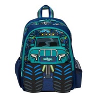 Smiggle - 【0.4kg 超輕護脊】Jeep Car Wheel 14L 護脊書包 36 cm兒童 背包 背囊| 兒童旅行袋| 藍色｜幼兒書包｜平行進口