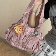 Angel Kiss Y2K Motorcycle & Underarm Bag | Asian Cultural Style