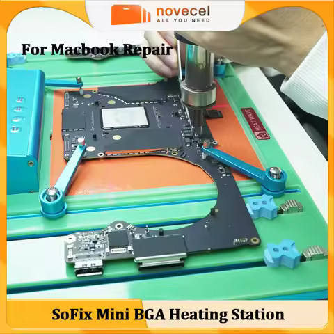 SoFix S-BGN2 Heating Station+Clamp Fixture+Chip Positioning Jig Locator for MacBook Logic Board Rewo