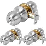 Tombol Pintu Privasi Tanpa Kunci, Tombol Pintu Dalaman dengan Kunci, Tombol Pintu Bilik Mandi dengan