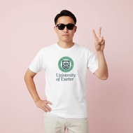 Kaos T-Shirt Premium University of EXETER England Cotton cloth short sleeve and long sleeve
