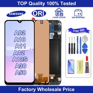Original LCD FOR SAMSUNG Galaxy A10/A10S/A11/A30/A50/A20S/A02/A02S/A03S/A12/A21S LCD Screen Degitizer Assembly