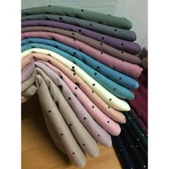 BAWAL COTTON BATU HITAM BIDANG 45"