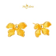 MASDORA 999 Gold Earring Earrings Emas - Golden Butterfly Flower (EMAS 999/24K)