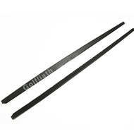 OEM GT I STYLE matte black ABS racing car bodykit side skirts for Volkswagen POLO & 1GTI & R 2011-20