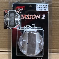 LC135 Y15 PISTON SET 63MM FORGED FJN PISTON SET 57MM 63MM RED LEO KING DRAG ESR TOBAKI TAIKOM ESPADA