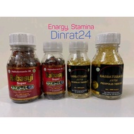 Habatussauda + Olive Oil + Honey yemen + Garlic + Receiver + Propolis (100 Capsules) Haal sunnah