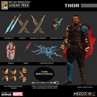 順豐到付$850 / 絕版正貨 / Mezco One 1:12 可動布衣 / Thor Ragnarok 雷神奇俠 3 諸神黃昏 (索爾角鬥士電影ver) / Marvel