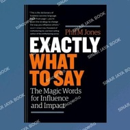 Exactly what to Say book