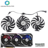 95มม. CF1010U12S พัดลมกราฟิกสำหรับ ROG Strix Radeon RX6700XT RX6800 RX6900 Gaming กราฟิกการ์ด