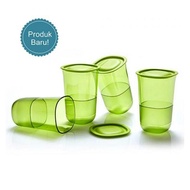 Set Tupperware Gelas Crystalline Glass (4)