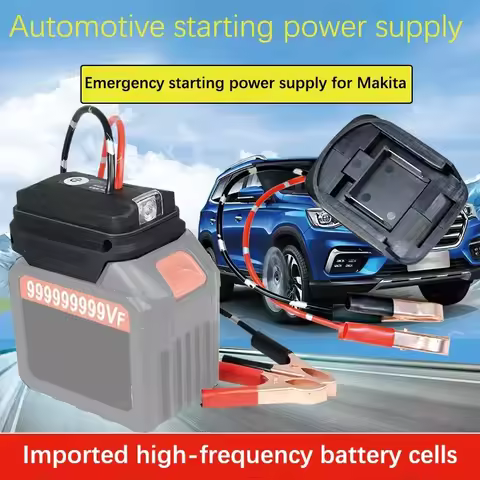 Car Emergency Start Power Supply Automotive Battery Charging Treasure For Makita For DeWalt For Bosc
