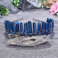 Hair Band F-67Decorations Party Crystal Jewelry Blue Natural Crown Crystal Bride Hot Sale JUM8
