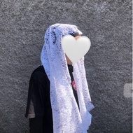 BRUCADE LACE VEIL / BRIDAL VEIL SIRAMAN VEIL