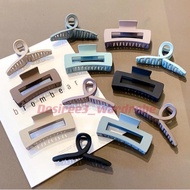 Msia Ready Stock🔥Korean Minimalist Hairclip Hair Claw Metal Hari Accessories Hair Clip