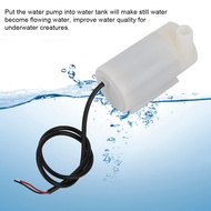 5ชิ้นปั๊มน้ำมอเตอร์กันน้ำได้ลึกขนาดเล็ก DC 3-5V พอร์ต USB แอร์ปั๊มพ์เสียงเงียบพิเศษปั๊มน้ำเย็นอุปกรณ์ถังน้ำสำหรับตู้ปลา
