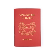 Singapore Citizen Passport A6 Notebook
