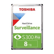 TOSHIBA 東芝 【S300 PRO監控】3.5吋 8TB 512M 7200R監控碟5年保(HDWTA80UZSVA)
