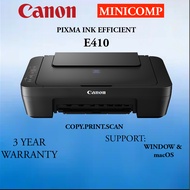 [READY STOCK] CANON PIXMA E410 All-In-One Printer (NO INK or WITH INK)
