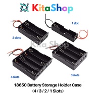 18650 Battery Storage Holder Case (Series Connection)