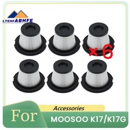 6 PCS HEPA Filter for  K17/K17G Sweeper Accessories Cleaner Parts Replacement