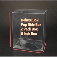 Funko Pop Protector Deluxe 2 Pack Pop Rie 6 Inch Cheapest Inch Thick Crystal Clear 0.5mm Plastic Dis