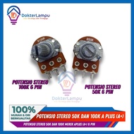 50k stereo potentiometer 100k good A-plus
