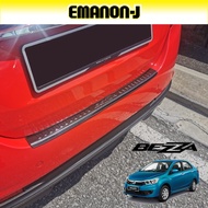 Hc Cargo Perodua Bezza Rear Bumper Pad Carbon Fiber Accessories Protector Guard