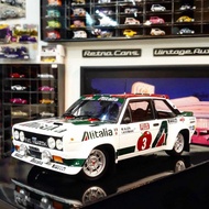 1/18 Fiat 131 Mirafiori Rally Alitalia no.3 KYOSHO Diecast C NUSEL