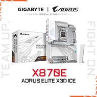 X870E AORUS ELITE X3D ICE - AM5 DDR5 GIGABYTE GAMING MOTHERBOARD