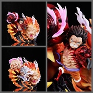 Pirate GK TH Lion Nika Luffy Fourth Gear Industry Huo Luffy Eyes Luminous Anime Figure Model 9.9