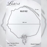 Cute Bow necklace Minimal Korean Style Adjustable Length Women's Jewelry MJ0182