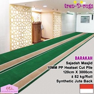 Tren-D-rugs Sajadah masjid karpet sejadah motif turki turkey alas sholat mushola 1 roll gulungan pan