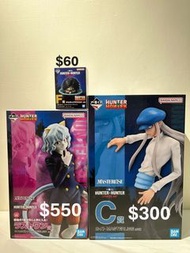 一番賞全職獵人奇美拉蟻篇 HUNTERxHUNTER CHMERA ANT C賞卡爾多 F賞 H賞透明海報 最後賞尼菲彼特小岡 基路亞