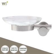 WS ที่วางสบู่ จานแก้ว รุ่น Hestia HA-5306