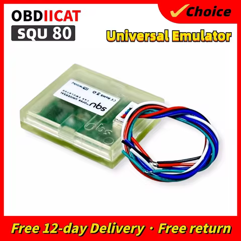 SQU OF80 Universal Car Emulator SQU OF80 Car Signal Reset Immo off S-e-at occupancy sensor/Tacho Pro