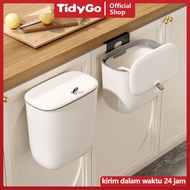 TidyGo Aesthetic Kitchen Hanging Trash Can Hanging Trash Can/ Kitchen Trash Can