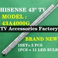 HISENSE 43A4000G LED TV BACKLIGHT SET