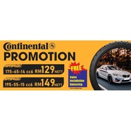 Continental CC6 175/65/14 / 195/55/15