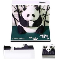 Time Piece Calendar 2026, 3D Time Piece Calendar 2026, DIY Tear Away 3D Artsy Pads, 3D Memo Pad Pape