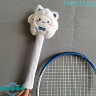 JENNIFERDZSG Badminton Racket Handle Cover, Kt Cat Non Slip Cartoon Badminton Racket Protector, Cute Drawstring Cinnamoroll Badminton Racket Grip Cover Universal