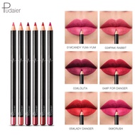 Pudaier36Waterproof Natural Nude Lip Liner Matte Multi-color Lip Pencil Lipstick