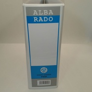 Alba Rado 80MM PVC 2D White Ring File A4/F4 Insert Binder P80D Fail Putih Albarado
