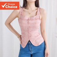 B132-MAY25-B-3-Striped Texture Vest-TKB132P2D112  B132-MAY25-B-3-Vest bercorak berjalur-TKB132P2D112