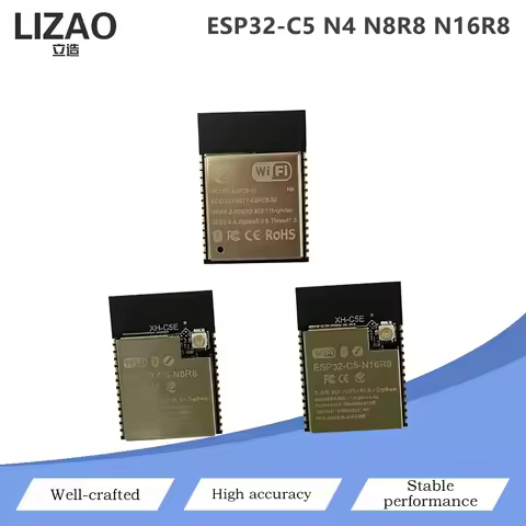 ESP32-C5 Wireless Module ESP32-C5-N4 N8R8 N16R8 2.4G&5G WiFi BLE5.0 Zigbee Thread Dual Band WiFi MCU