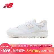 New Balance NB官方22新款BB550系列女鞋休闲鞋BBW550WS 白色/米色 BBW550WS 39(脚长25cm)