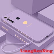 เคส Realme 5 Realme C3 Realme 5i Realme 6i Realme 5 Pro เคสโทรศัพท์นิ่มซิลิโคนเหลวตัวป้องกันฝาครอบเคสกันกระแทกมือถือเรียบ YTAX02ดีไซน์ใหม่