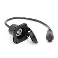 Cross-Border American Standard5-15P Plug Extension Cord American-style Waterproof and Dustproof Sock